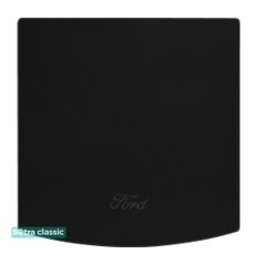 Двошарові килимки Sotra Classic Black для Ford Tourneo Connect (mkIII)(L1)(багажник) 2013-2023