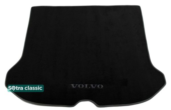 Двухслойные коврики Sotra Classic Black для Volvo XC60 (mkI)(багажник) 2008-2017 - Фото 1