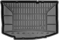 Резиновый коврик в багажник Frogum Pro-Line для Ford Fiesta (mkVI)(хетчбэк) 2008-2017 (нижний уровень)(багажник)
