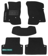 Двухслойные коврики Sotra Classic Black для Volvo V70 (mkII) / XC70 (mkII) 2000-2007