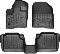 Коврики Weathertech Black для Lincoln MKS (mkI) 2011-2016 - Фото 1