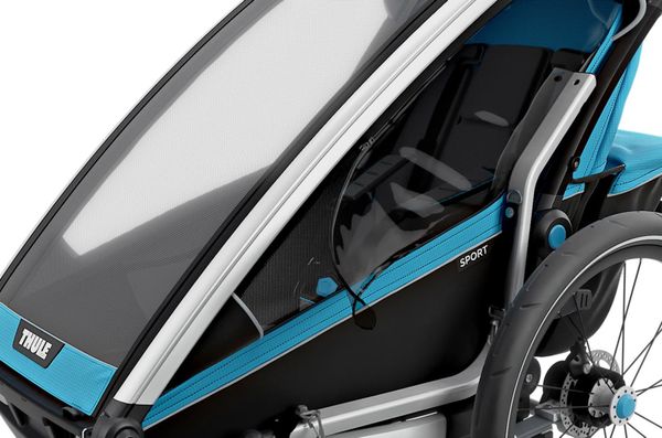 Дитяча коляска Thule Chariot Sport 2 (Blue-Black) - Фото 11