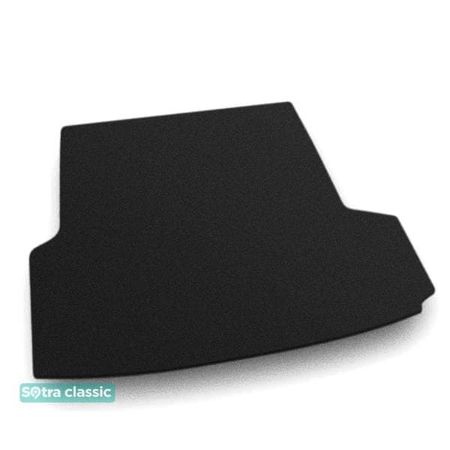 Двошарові килимки Sotra Classic Black для BMW 3-series (F30; F80)(седан)(багажник) 2012-2019 - Фото 1