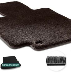 Двошарові килимки Sotra Magnum Black для Mazda 3 (mkIII)(седан)(вогнегасник ліворуч)(багажник) 2013-2019