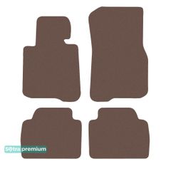 Двошарові килимки Sotra Premium Chocolate для BMW 4-series (F36)(гран купе) 2013-2020