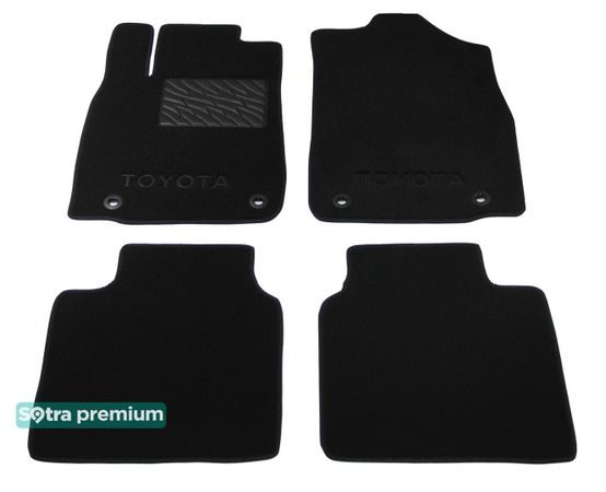 Двошарові килимки Sotra Premium Graphite для Toyota Avalon (mkIV) 2012-2018 - Фото 1