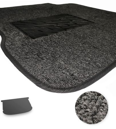 Текстильні килимки Pro-Eco Graphite для Suzuki Ignis (mkIII)(багажник) 2016→ - Фото 1