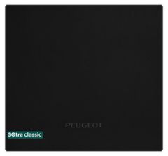 Двухслойные коврики Sotra Classic Black для Peugeot Rifter (mkI)(L2)(багажник) 2018→ 
