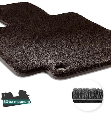 Двошарові килимки Sotra Magnum Black для Nissan Primastar (mkI)(1 ряд - 2 місця)(1 ряд) 2001-2014 - Фото 1