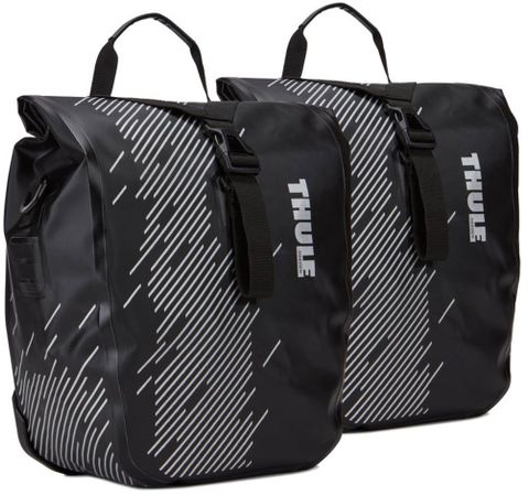 Велосипедные сумки Thule Shield Pannier Small (Black) - Фото 1