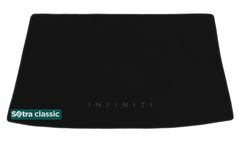 Двухслойные коврики Sotra Classic Black для Infiniti Q30 / QX30 (mkI)(багажник) 2015-2019