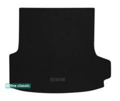 Двухслойные коврики Sotra Classic Black для BMW 3-series (F34)(Gran Turismo)(багажник) 2013-2020