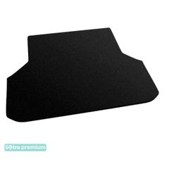 Двошарові килимки Sotra Premium Black для Infiniti QX4 (mkI)(багажник) 1996-2002