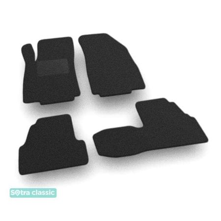 Двошарові килимки Sotra Classic Black для Buick Encore (mkI) 2013-2020 - Фото 1