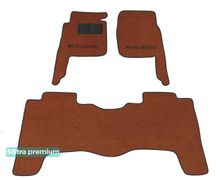 Двошарові килимки Sotra Premium Terracotta для Mitsubishi Pajero (mkII)(5-дв.) 1991-1999 - Фото 1