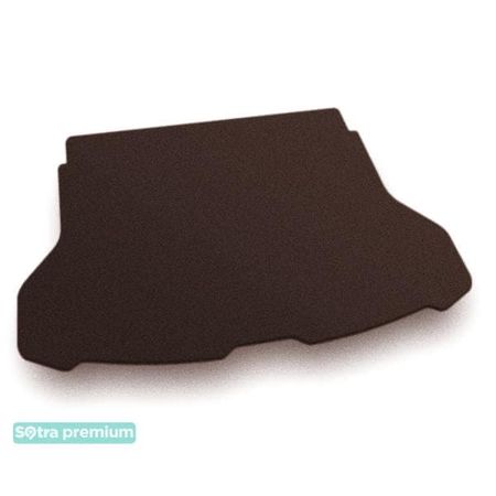 Двошарові килимки Sotra Premium Chocolate для Nissan Rogue (mkII)(верхній рівень)(багажник) 2013-2020 - Фото 1