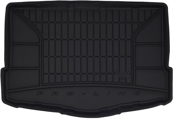 Гумовий килимок у багажник Frogum Pro-Line для Nissan Qashqai (mkII) 2013-2021 (з докаткою)(нижній рівень)(багажник) - Фото 1