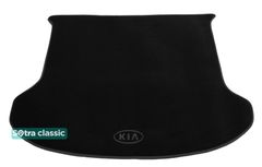 Двухслойные коврики Sotra Classic Black для Kia Sorento (mkII)(5 мест)(багажник) 2012-2015