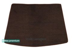 Двошарові килимки Sotra Premium Chocolate для Volkswagen Tiguan (mkII)(багажник) 2016→