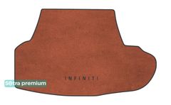 Двошарові килимки Sotra Premium Terracotta для Infiniti Q50 (mkI)(багажник) 2013→