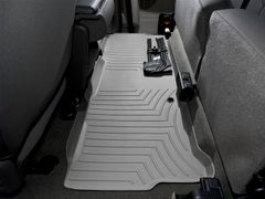Коврики Weathertech Grey для Ford Super Duty (extended cab)(mkII)(with 4x4 shifter) 2008-2010 automatic - Фото 3
