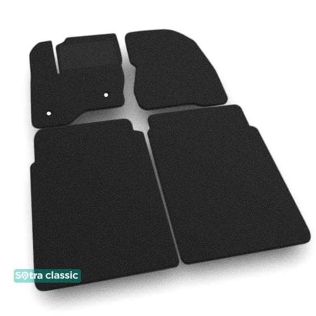 Двошарові килимки Sotra Classic Black для Ford Flex (mkI) 2009-2019 - Фото 1