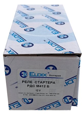 Реле втягують стартера Eldix RDS M412-B для Москвич 21412; ІЖ 412 [421.3708000-01] - Фото 2