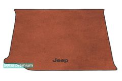Двухслойные коврики Sotra Premium Terracotta для Jeep Wrangler Unlimited (mkIV)(JL)(багажник) 2019→