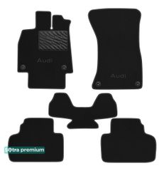 Двошарові килимки Sotra Premium Black для Audi Q5/SQ5 (mkII) 2017→