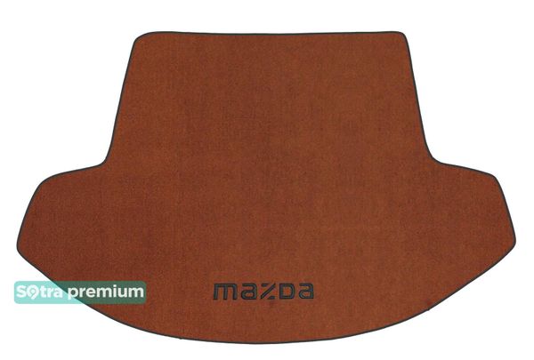 Двошарові килимки Sotra Premium Terracotta для Mazda CX-9 (mkII)(багажник) 2016→ - Фото 1
