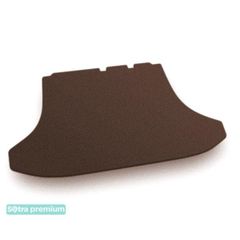 Двошарові килимки Sotra Premium Chocolate для Chery Tiggo 3 (mkI)(багажник) 2014→