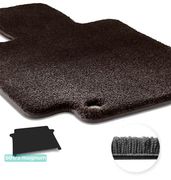 Двошарові килимки Sotra Magnum Black для Citroen C4 Picasso (mkI)(складений 3 ряд)(багажник) 2006-2013 - Фото 1