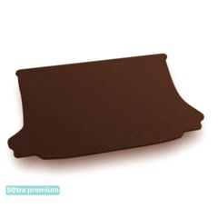 Двошарові килимки Sotra Premium Chocolate для Ford EcoSport (mkII)(без багаторівневої полиці)(багажник) 2012→