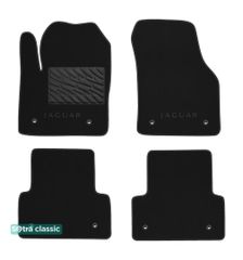Двухслойные коврики Sotra Classic Black для Jaguar E-Pace (mkI) 2017→