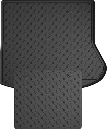 Гумовий килимок у багажник Gledring для Mercedes-Benz CLA-Class (X117)(універсал) 2015-2019 (багажник із захистом) - Фото 1