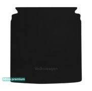 Двошарові килимки Sotra Premium Black для Volkswagen CC (mkI) / Passat CC (mkI)(багажник) 2008-2017 - Фото 1