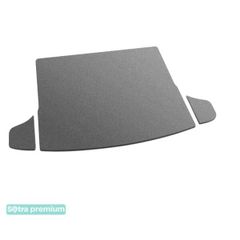 Двошарові килимки Sotra Premium Grey для Hyundai Creta (mkI)(багажник) 2014-2021