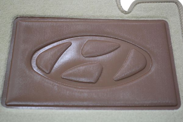 Двухслойные коврики Sotra Custom Premium Beige для Hyundai ix55 / Veracruz (mkI)(1-2 ряд) 2006-2015 - Фото 2