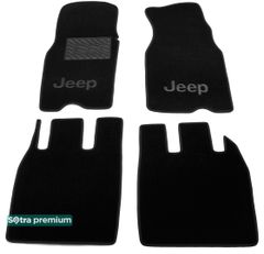Двошарові килимки Sotra Premium Black для Jeep Grand Cherokee (mkII)(ZJ) 1993-1998