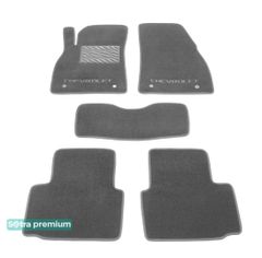 Двошарові килимки Sotra Premium Grey для Chevrolet Malibu (mkVIII) 2012-2016