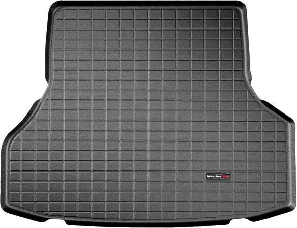 Коврик Weathertech Black для Genesis G80 (mkI); Hyundai Genesis (sedan)(mkII)(trunk) 2015→ - Фото 1
