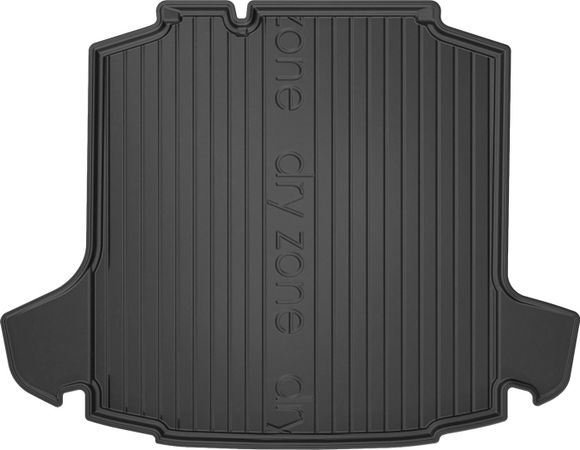 Гумовий килимок у багажник Frogum Dry-Zone для Skoda Rapid (mkI)(ліфтбек) 2012-2019 (без дворівневої підлоги)(багажник) - Фото 1