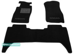 Двошарові килимки Sotra Premium Black для Nissan Patrol (mkV)(Y61)(5-дв.) 1997-2009