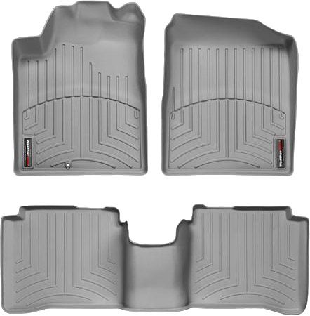 Коврики WeatherTech Grey для Nissan Maxima (A34)(no elite package) 2003-2008 - Фото 1