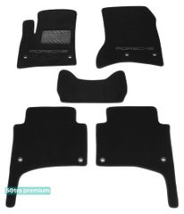 Двошарові килимки Sotra Premium Black для Porsche Cayenne (mkI) 2002-2010