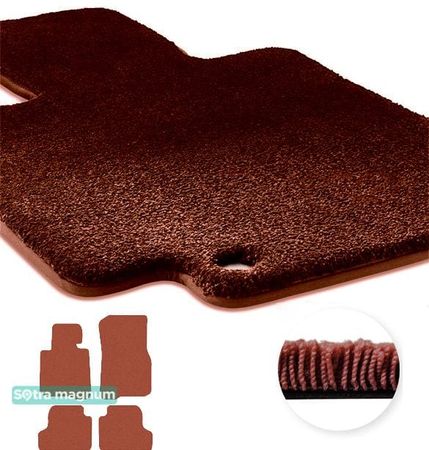 Двошарові килимки Sotra Magnum Red для BMW 4-series (F32)(купе) 2013-2020 - Фото 1