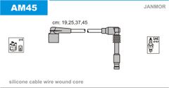 Дроти запалювання Janmor AM45G для Chevrolet Captiva 2.4 (Z24SED; S24SED) / Evanda 2.0 / Lacetti 1.8 / Nubira 1.8 / Rezzo 2.0