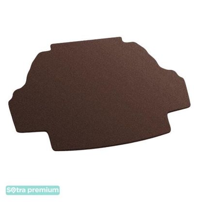 Двошарові килимки Sotra Premium Chocolate для Geely SL (багажник) 2011-2017 - Фото 1