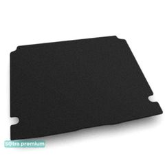 Двошарові килимки Sotra Premium Black для Peugeot Partner (mkII)(вантажопасажирський)(багажник) 2008-2018