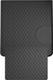 Гумовий килимок у багажник Gledring для Audi A6/S6/RS6 (mkIV)(C7)(універсал) 2011-2018 (багажник із захистом)